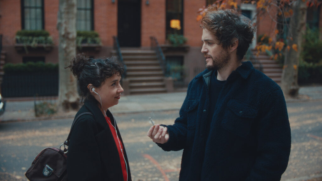 Sarah Steele and Philip Ettinger appear in Crisis Actor