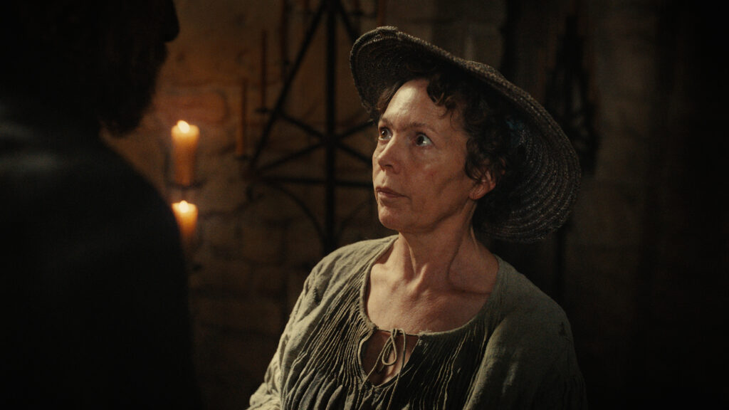 Olivia Colman appears in Wicker by Eleanor Wilson and Alex Huston Fischer